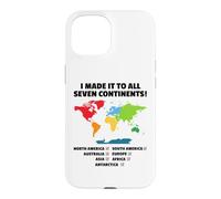 Custodia per iPhone 15 Sono arrivato in tutti e sette i Continenti