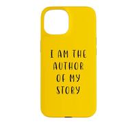 Custodia per iPhone 15 Sono l'autore della mia storia Motivating Statement Inspiring