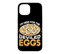 Custodia per iPhone 15 Sono qui per la cena di buon Ringraziamento di The Deviled Egg