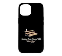 Custodia per iPhone 15 Sopravvivere Extra Innings Con Pinot Grigio Baseball Mom