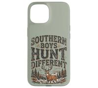 Custodia per iPhone 15 Southern Boys Hunt Different Vintage Hunting Whitetail