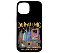 Custodia per iPhone 15 Souvenir di viaggio Dubai Emirati Arabi Uniti Regalo turistico