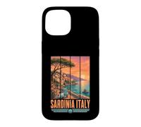 Custodia per iPhone 15 Souvenir Turistico Sardegna Vacanze estive italiane metà secolo