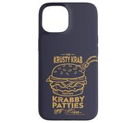 Custodia per iPhone 15 SpongeBob SquarePants Krusty Krab Krabby Patties Ad Retro