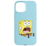 Custodia per iPhone 15 SpongeBob SquarePants Surprised SpongeBob Meme Logo