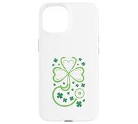 Custodia per iPhone 15 St Patrick's Day Nurse Doctor Stethoscope Shamrock RN MD