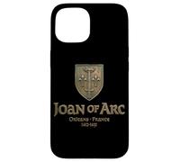 Custodia per iPhone 15 Stemma di Giovanna d'Arco Orleans Francia 1412-1431 Bronzo