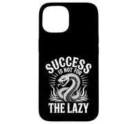 Custodia per iPhone 15 Success Is Not For The Lazy Motivation Hustle Grind -
