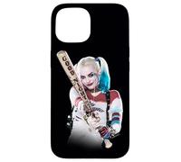 Custodia per iPhone 15 Suicide Squad Harley Quinn Bat at You