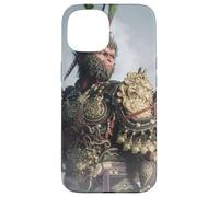 Custodia per iPhone 15 Sun Wukong nato dalla pietra e dal fuoco