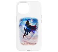 Custodia per iPhone 15 Supergirl: TV Series Endless Sky Logo