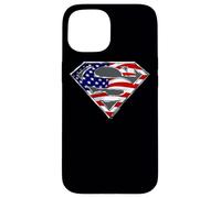 Custodia per iPhone 15 Superman All-American Solid Shield