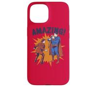 Custodia per iPhone 15 Superman Amazing