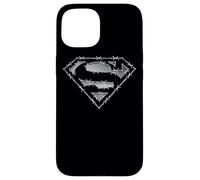 Custodia per iPhone 15 Superman Barbed Wire