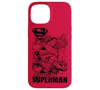 Custodia per iPhone 15 Superman Breaking the Chains