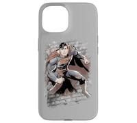 Custodia per iPhone 15 Superman Bricks