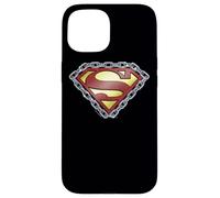 Custodia per iPhone 15 Superman Chained Shield