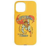 Custodia per iPhone 15 Superman Man of Tomorrow