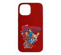 Custodia per iPhone 15 Superman | Merch ufficiale DC Comics | WBUSMN04