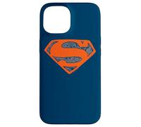 Custodia per iPhone 15 Superman Vintage Red Shield Collage