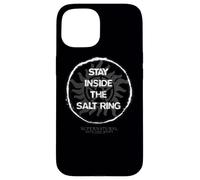 Custodia per iPhone 15 Supernatural Stay Inside the Salt Ring