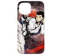 Custodia per iPhone 15 Tae Kwon Do Calcio Coreano