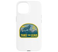 Custodia per iPhone 15 Take The Lead Cub Scout Wolf Pack Akela Outdoor Badge