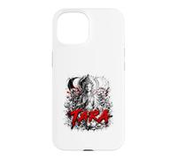 Custodia per iPhone 15 Tara Dea buddista Lotus Moon Phases Meditazione