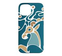 Custodia per iPhone 15 Tatuaggio Esoterico Siberian Ice Prince Princess Deer