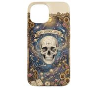 Custodia per iPhone 15 The Cosmic Sigil Celestial Skull and Galaxy