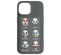 Custodia per iPhone 15 The Dark Knight Goon Masks