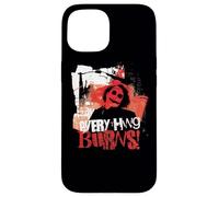 Custodia per iPhone 15 The Dark Knight Joker Everything Burns