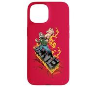 Custodia per iPhone 15 The Dark Knight Rises Bane on Fire