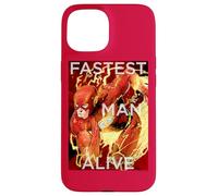 Custodia per iPhone 15 The Flash Fastest Man Alive Poster
