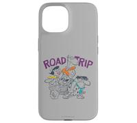 Custodia per iPhone 15 The Flintstones Barney Fred Wilma Road Trip