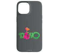 Custodia per iPhone 15 The Flintstones Dino with Stylized Name