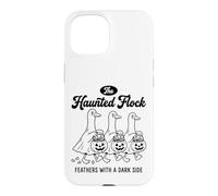 Custodia per iPhone 15 The Haunted Flock Halloween Trick or Treat Goose Squad