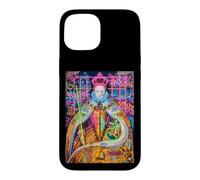 Custodia per iPhone 15 The Queen, Cool Hand Drawn Graffiti Queen Cartoon Graphic