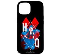 Custodia per iPhone 15 The Suicide Squad Harley Quinn Diamonds