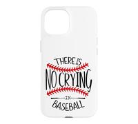 Custodia per iPhone 15 There is No Crying in Baseball Women In My Baseball Mom Era