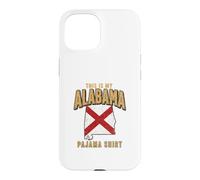 Custodia per iPhone 15 This Is My Alabama Pigiama Shirt Alabama Pride