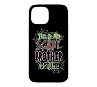 Custodia per iPhone 15 This Is My Scary Brother Family Matching Halloween Costume