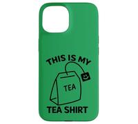 Custodia per iPhone 15 This Is My Tea Shirt Clever Pun For Tea Bevitore