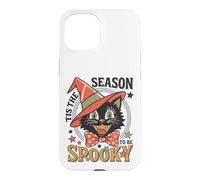 Custodia per iPhone 15 Tis The Season To Be Spooky Vampire Cat Halloween
