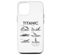Custodia per iPhone 15 Titanic 1912 Titanic che affonda il Titanic