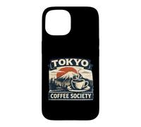 Custodia per iPhone 15 Tokyo Coffee Club Amante del caffè giapponese Caffè retrò