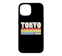 Custodia per iPhone 15 Tokyo Giappone Rainbow Gay Pride Merch Retro anni '70 anni '80 Queer