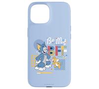 Custodia per iPhone 15 Tom and Jerry Be My BFF
