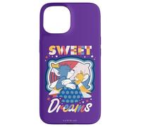 Custodia per iPhone 15 Tom and Jerry Sweet Dreams