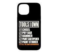 Custodia per iPhone 15 Tools I Own Funny Screwdriver Woodworker DIY Handyman List